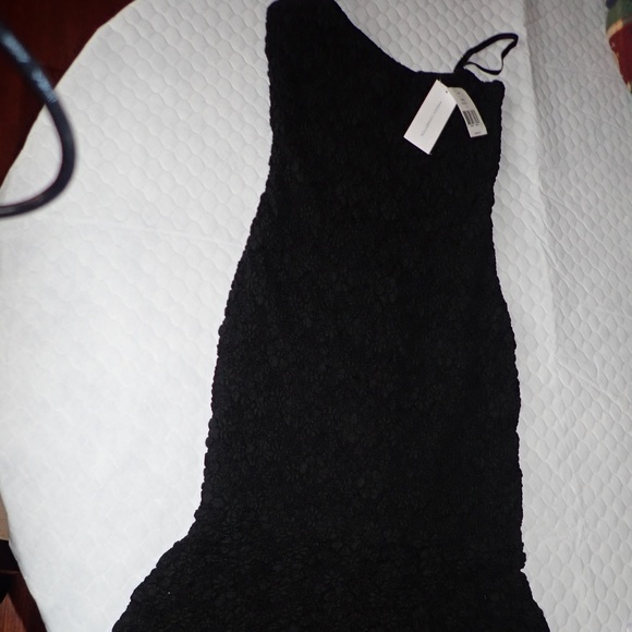 French Connection Strappy Black Bodycom S 6 Dress - Picture 1 of 6